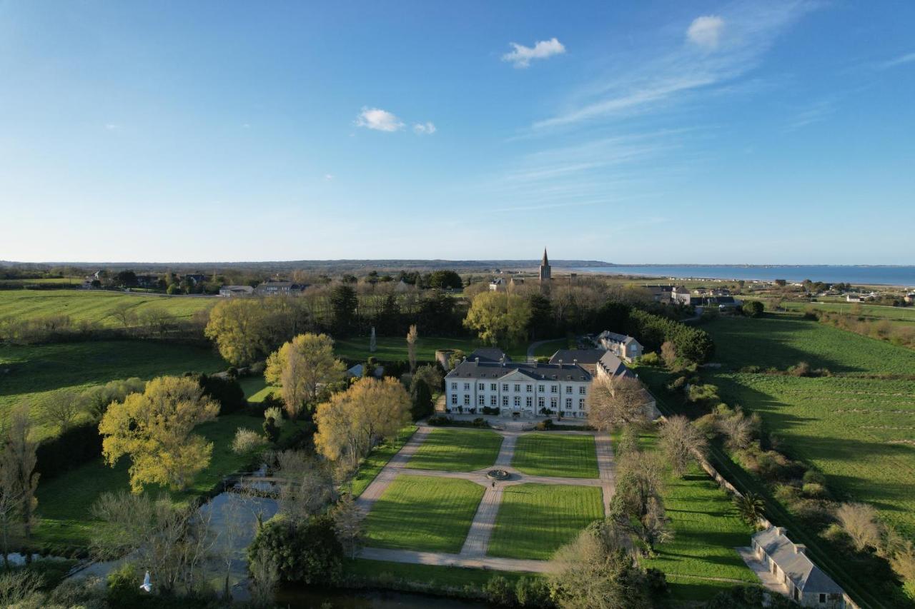 Hotel Du Chateau De Quinéville Zewnętrze zdjęcie