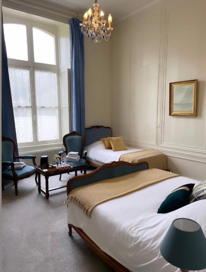 Hotel Du Chateau De Quinéville Zewnętrze zdjęcie
