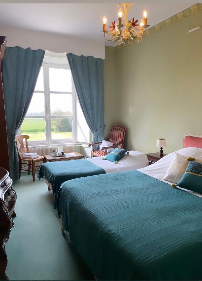 Hotel Du Chateau De Quinéville Zewnętrze zdjęcie